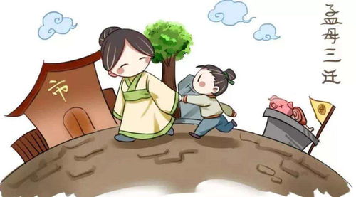 表情孟母三迁,五子登科,从三字经里看教育的力量表情