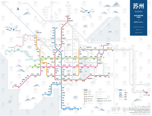 苏州轨道交通线路图2024运营版