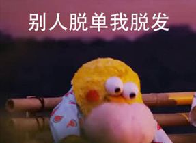 想你想你睡不着表情包脱发