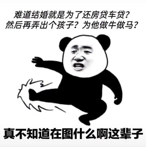 熊猫头表情包i长夜漫漫,无心睡眠