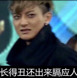 法法表情包黄子韬黄子韬表情包丑法长得堆糖,美好生活研究所
