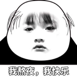 熊猫头熬夜修仙表情包原来你说的早点睡,是吃了早点再睡