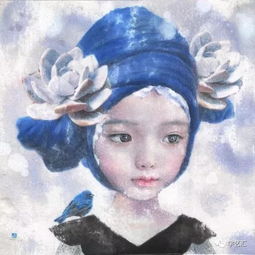画画20年,被称最美多肉女孩,笔下的姑娘虽面无表情,却治愈数万人suh