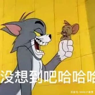 90后回忆杀丨猫和老鼠表情包,沙雕又有趣