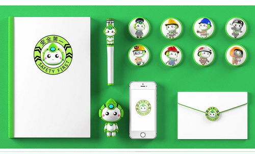 企业吉祥物ip形象设计微信表情包卡通形象定制