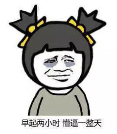 睡醒懵逼的表情包