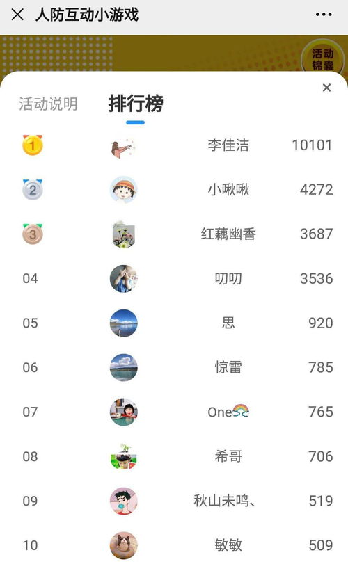 中奖名单人防大礼包花落谁家赶紧来看看