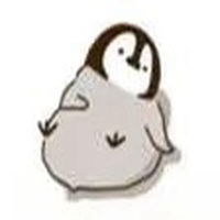 黑白企鹅表情包微信头像图片大全