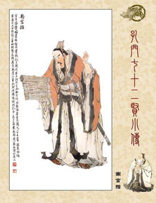戴敦邦新绘孔门七十二贤像传欣赏组图堆糖,美好生活研究所