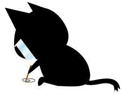 黑猫疑问表情包