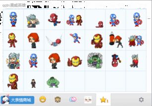 微信漫威英雄表情包