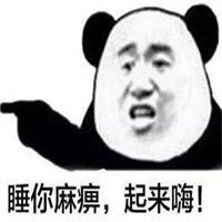 睡你麻痹起来嗨表情包微信头像图片大全
