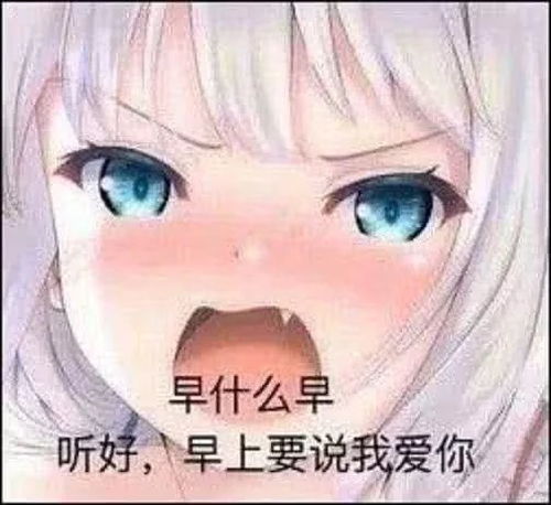 早上好表情包 我爱你早上好