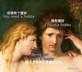 网络真人表情包名画