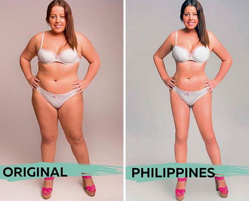 来自18个国家的设计师ps同一张美女图,突显出各国的审美差异