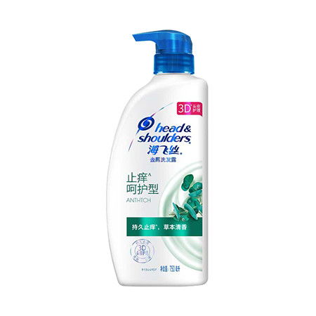 海飞丝shoulders海飞丝去屑洗发露止痒呵护型750ml新旧包装随机发货