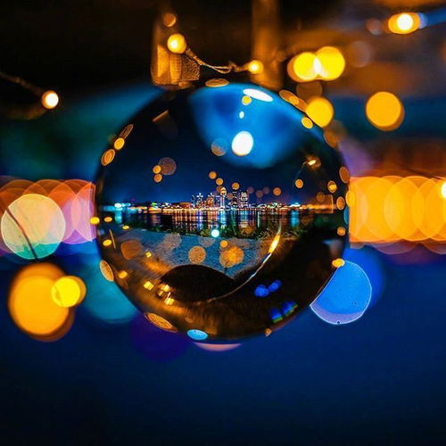 适合夜晚发朋友圈配图