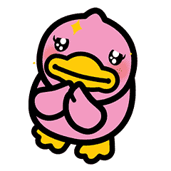 b.duck小黄鸭情人节表情