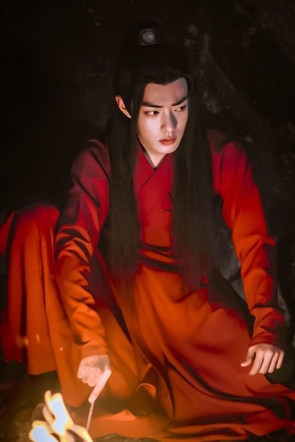 盘点10位古装红衣美男,肖战罗云熙成毅都好绝,最后一名意想不到
