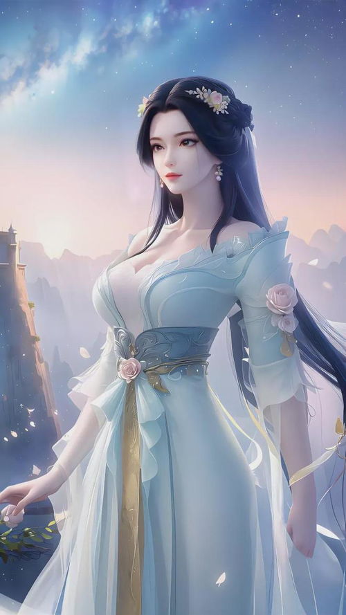 星辰变动漫女主姜立变身七仙女下凡