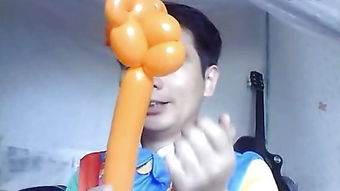 魔术气球维尼小熊