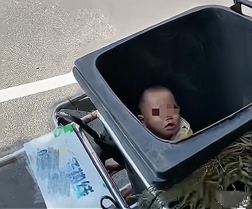 与丈夫前妻当街争吵,女子竟丢2岁儿子进垃圾桶