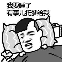睡啥睡起来嗨表情包假笑