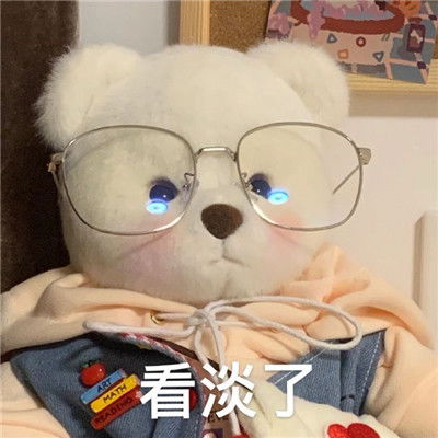 超级可爱的莉娜熊表情包合集