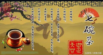 唐朝诗人卢仝饮茶后唱七碗茶歌竟欲乘风归去