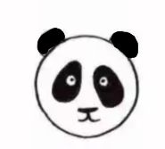简笔画小熊猫