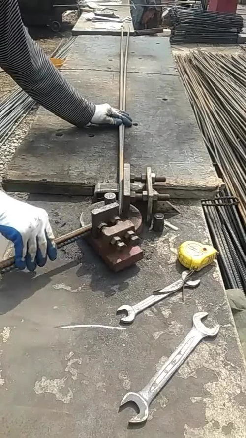 牛人自制钢筋折弯工具,简单实用成本低,值得工人们借鉴