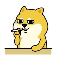 抽烟的聊天动态表情图