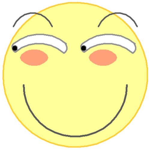 用python画星空用python画一个奸笑滑稽表情