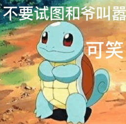 微信转账表情包杰尼龟
