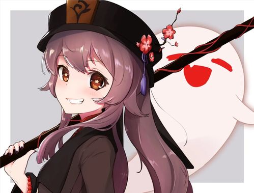 原神胡桃美图全屏