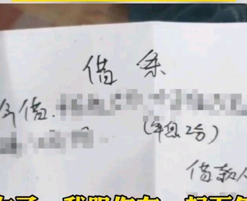 5年白嫖了吗女子与男友同居5年,向对方借2万被要求打借条