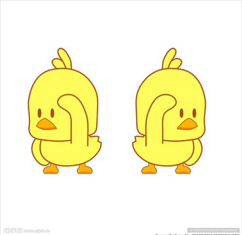 小黄鸭设计图