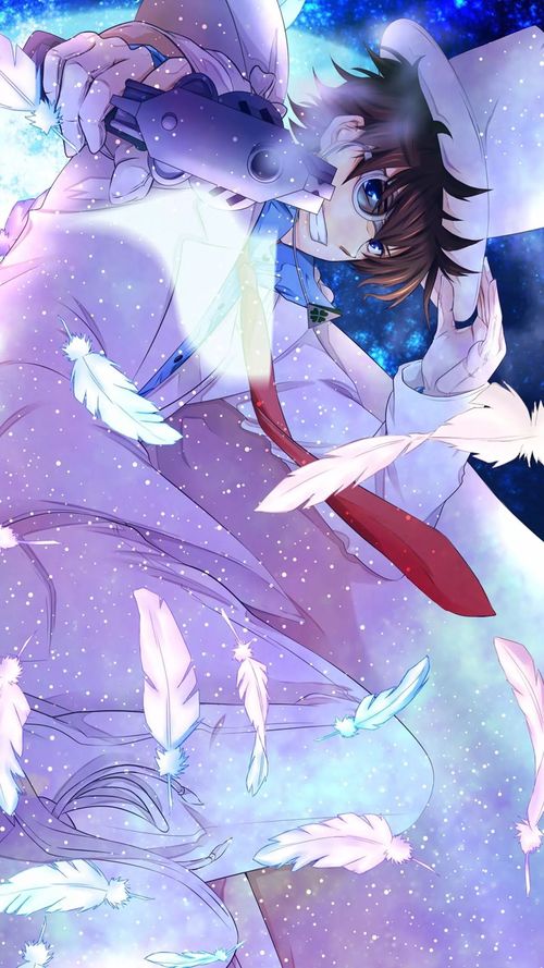 手机壁纸动漫人物月光魔术师怪盗基德byb站盐泽2020年4月12日