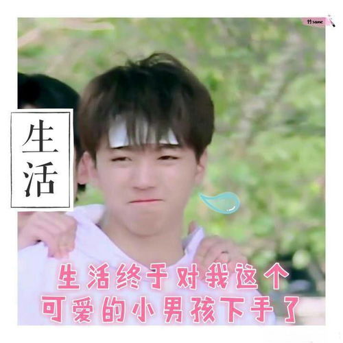 全套小白人表情包王俊凯