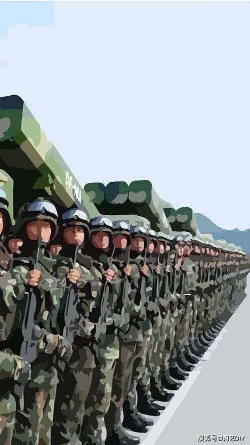 手机壁纸高清全屏军人