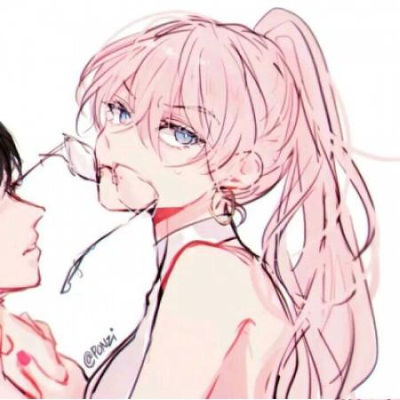 高冷动漫美女表情包动漫情侣