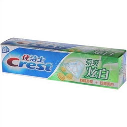 佳洁士茶爽炫白牙膏茉莉茶香型120克6支装