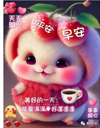 今日最新早上好表情图片大全,愿你天天愉快,时时幸福