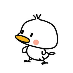 萌萌鸭微信表情包设计
