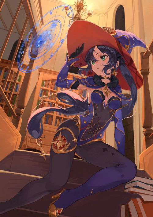二次元插画第七十二期原神莫娜