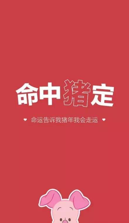 动图宇宙抖音10万点赞猪年壁纸表情包,外面有猪的别点