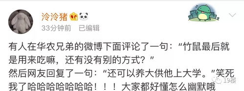 笑到泪奔竹鼠表情包窜上热搜吃它有一百种理由漂亮抑郁中暑