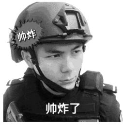 阜阳公安真人版表情包走红局长出演点赞表情