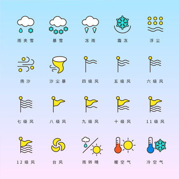 天气符号