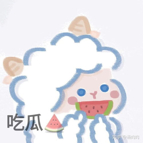 超级可爱的小羊羊表情包